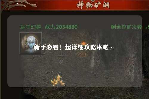 新手必看！超詳細(xì)攻略來啦～?