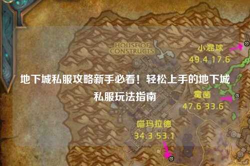 地下城私服攻略新手必看！輕松上手的地下城私服玩法指南